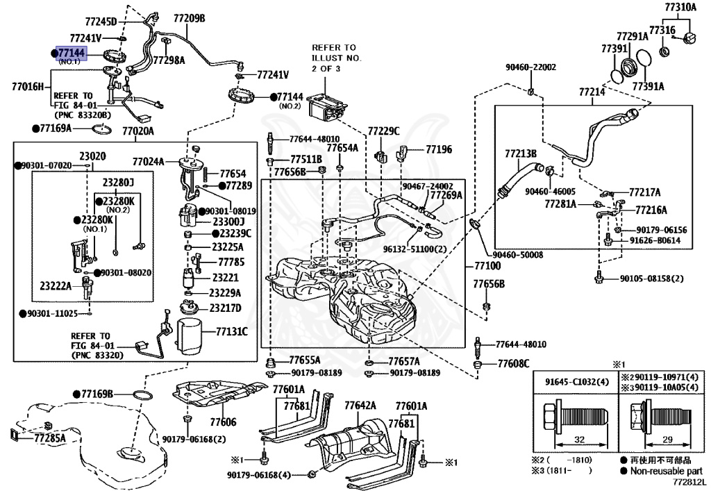 77144-47020 - Toyota - Retainer, Fuel Pump Gauge - Nengun Performance