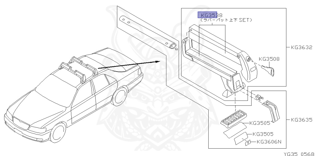Nissan - Cedric/Gloria - Y33 - 1999 - GT TYPE - HARDTOP(K) - 2 WHEEL DRIVE(2WD) - AUTOMATIC TRANSMISSION(AT) - IRS TYPE(IRS) - VQ25DE