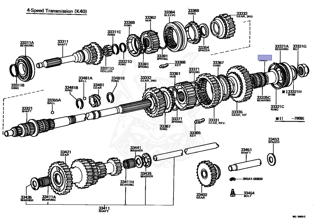 Toyota - Starlet - KP61 - 1979 - SE TYPE - 3-DOOR - Manual - 4KU