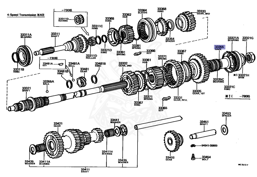 Toyota - Publica - KP30 - 1969 - DLX TYPE - SEDAN - Manual - 2K