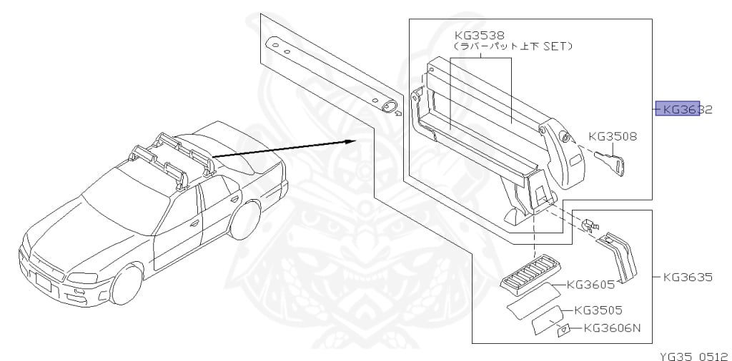 Nissan - Skyline - R34 25GT - ENR34 - 2000 - GT-V - 4 DOOR SEDAN(4S) - AUTOMATIC-FLOOR SHIFT(AT.F4) - Hi-Cas 2-Link (HI.2WD) - RB25DE