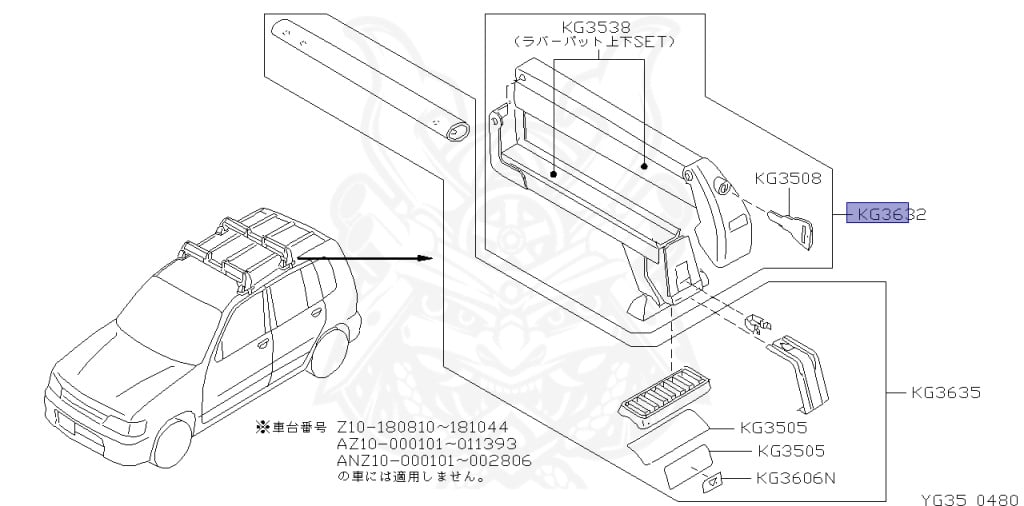 Nissan - Cube - Z10 - 2001 - F - WAGON(W) - 2 WHEEL DRIVE(2WD) - AUTOMATIC-FLOOR SHIFT(AT.F4) - CGA3DE