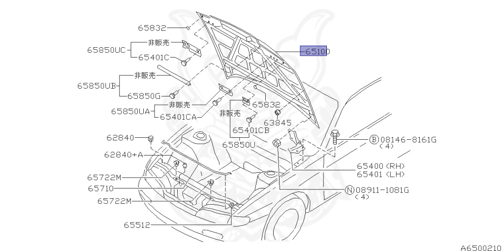 Nissan - Silvia - S15 - 2001 - SPEC R - HARDTOP(K) - AUTOMATIC-FLOOR SHIFT(AT.F4) - TWO WHEELS STEERING(2WS) - SR20DET