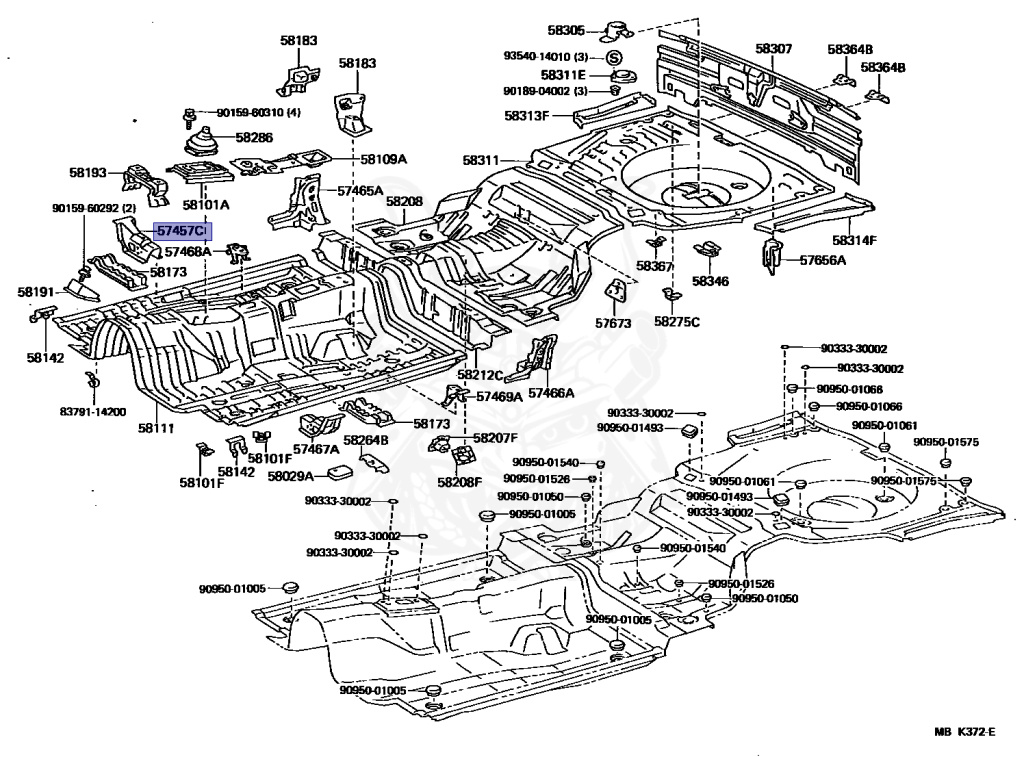 Toyota - Supra A70 MKIII - MA70 - 1986 - GT TURBO TYPE - LIFTBACK (AERO TOP) - Automatic - 7MGTEU