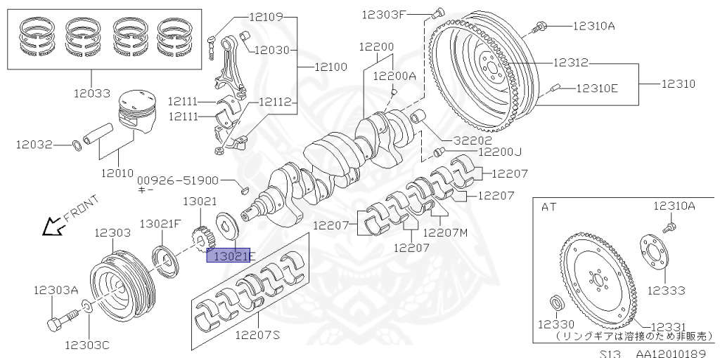 Nissan - Silvia - S13 - 1988 - K'S - HARDTOP(K) - AUTOMATIC TRANSMISSION(AT) - CA18DT