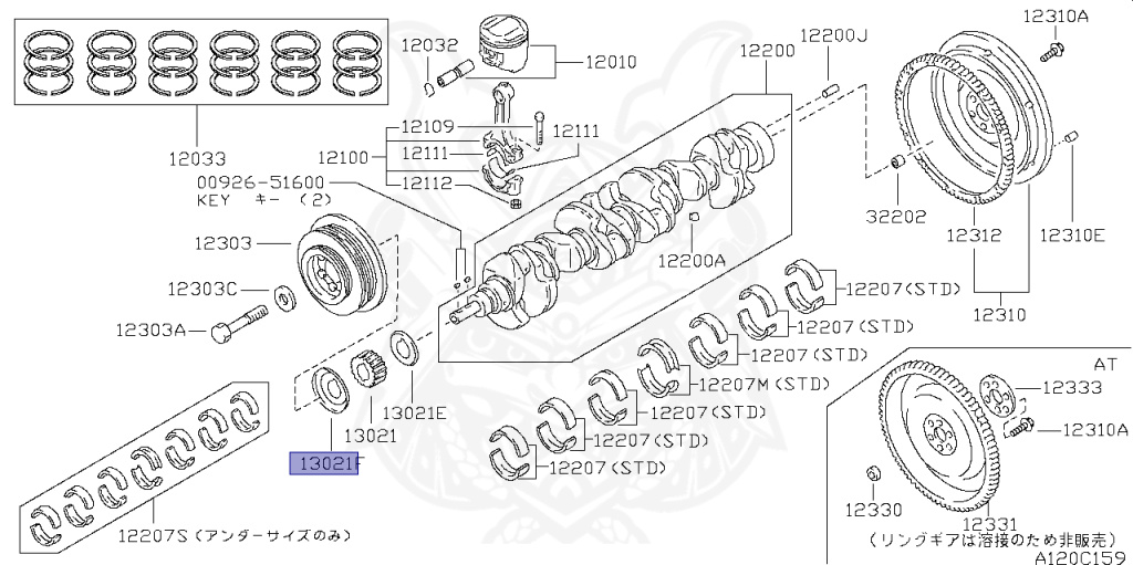 Nissan - Skyline - R32 GTS-t/4 - HCR32 - 1991 - GTST. Type M - 2-door sports coupe (2K) - Hi-Cas 2-Link (HI.2WD) - AUTOMATIC-FLOOR SHIFT(AT.F4) - RB20DET