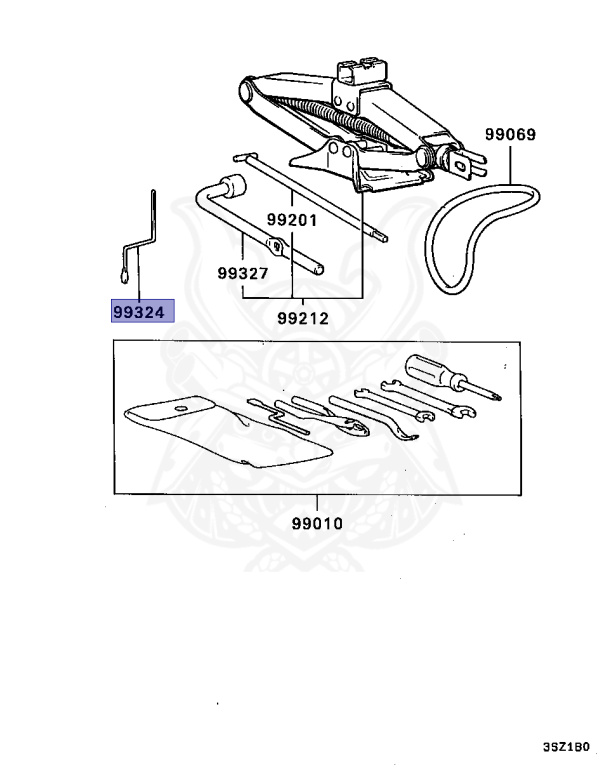 Mitsubishi - Eclipse - D22A - 1992 - MRHMLFJ - 4G63