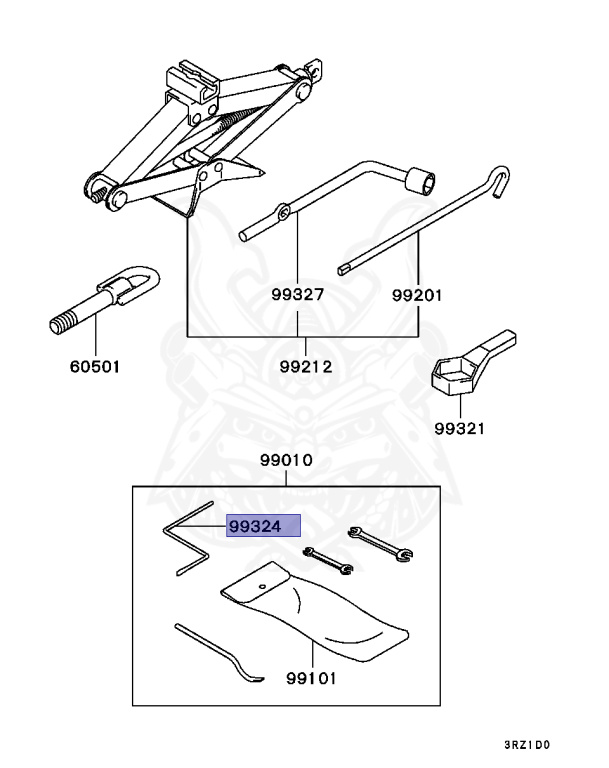 Mitsubishi - GTO - Z15A - 1997 - MJGF - 6G72