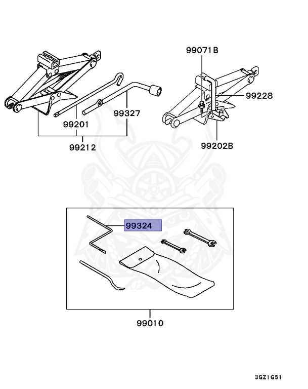 Mitsubishi - Chariot - N43W - 1996 - HLRUE2 - 4G63