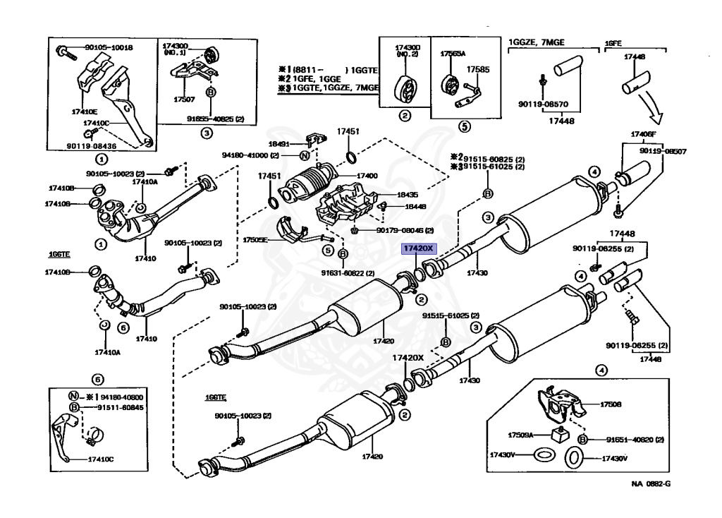 Toyota - Mark 2 - MX83 - 1989 - GRANDE G TYPE - SEDAN - Automatic - 7MGE