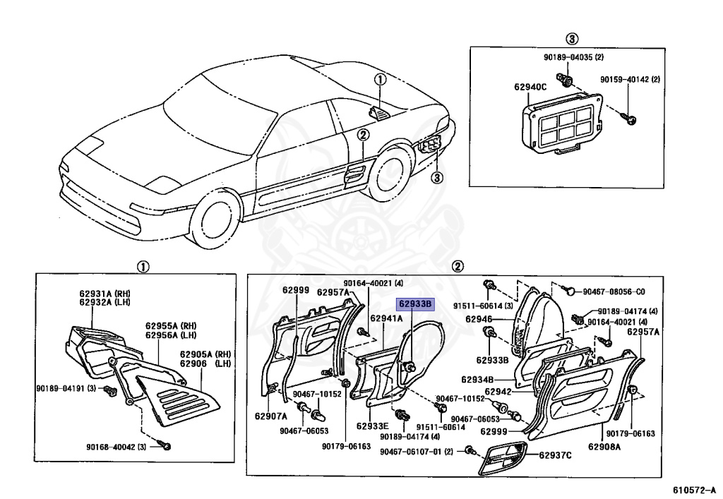 Toyota - MR2 - SW20 - 1995 - GG LIMITED TYPE - COUPE (STANDARD ROOF) - Manual - 3SGE