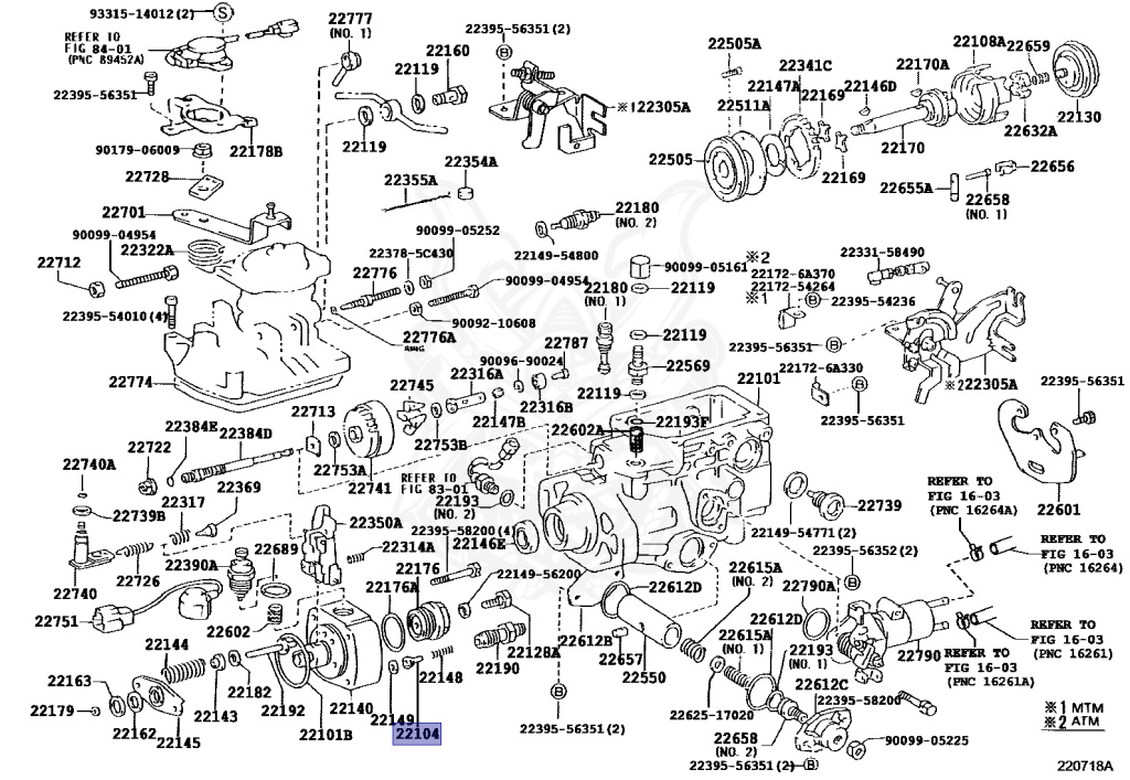 22104-17010 - Toyota - Valve Sub-assy, Injection Pump Delivery