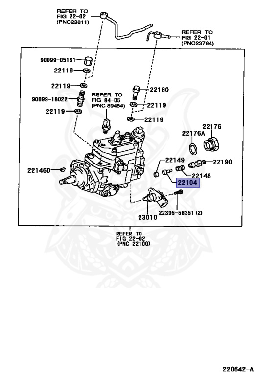 22104-17010 - Toyota - Valve Sub-assy, Injection Pump Delivery