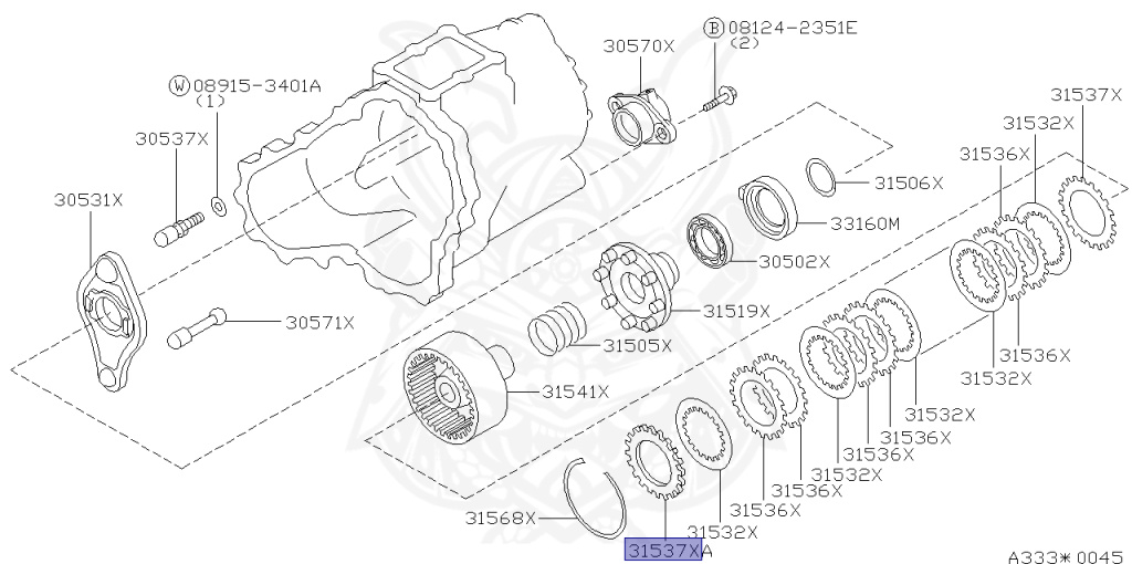 Nissan - Laurel - C34 - 1994 - EXCL - HARDTOP(K) - 4 WHEEL DRIVE(4WD) - AUTOMATIC-FLOOR SHIFT(AT.F4) - IRS TYPE(IRS) - RB25DE