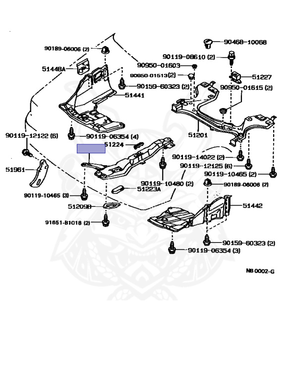 Toyota - Corolla - CE90 - 1989 - SE TYPE - 4-DOOR - Manual - 1C