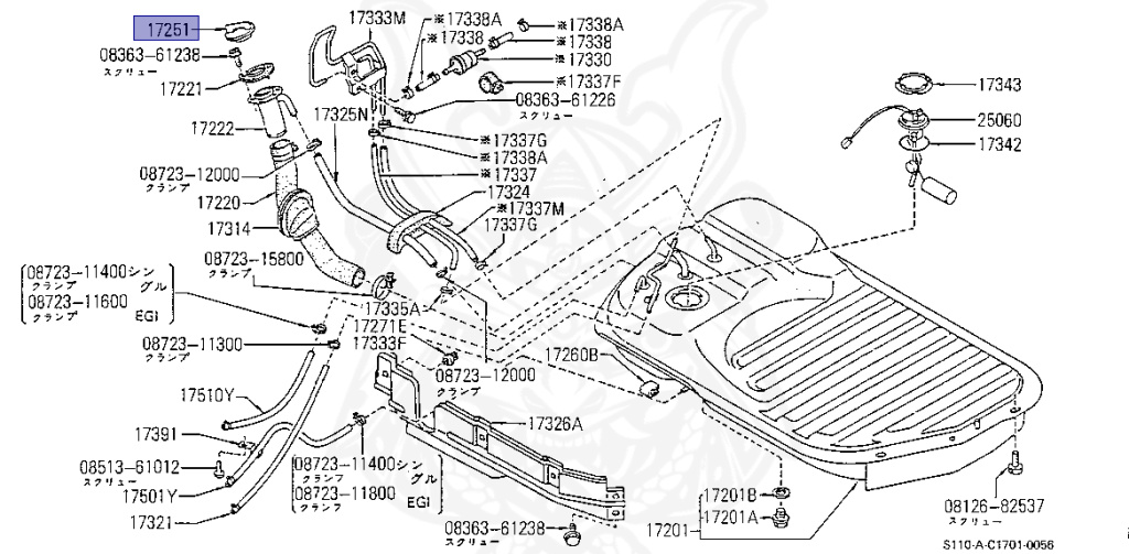 Nissan - Silvia - S110 - 1982 - HARDTOP(K) - AUTOMATIC TRANSMISSION(AT) - Z18S