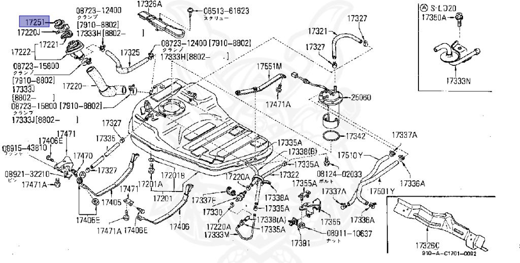 Nissan - Bluebird - 910 - 1981 - GL TYPE - SEDAN(S) - AUTOMATIC TRANSMISSION(AT) - Z20S