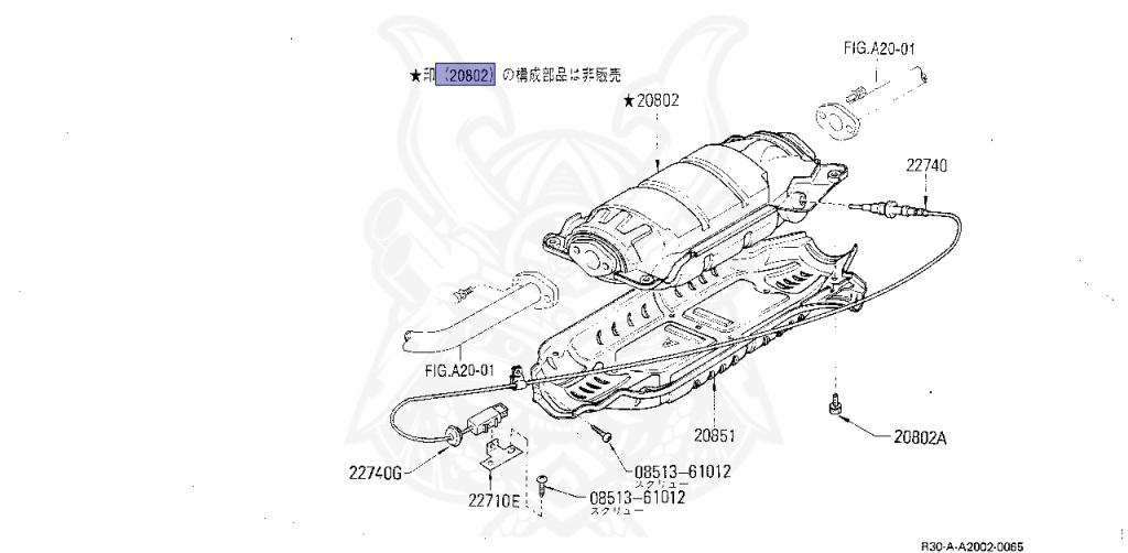 Nissan - Skyline - R30 - 1989 - RSX - HARDTOP(K) - AUTOMATIC TRANSMISSION(FA) - FJ20T