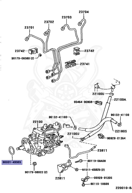 90301-49003 - Toyota - Gasket, Injection Pump - Nengun Performance