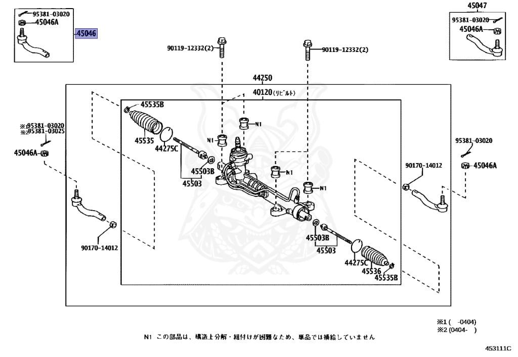 Toyota - Opa - ACT10 - 2004 - I TYPE - Variator - 1AZFSE