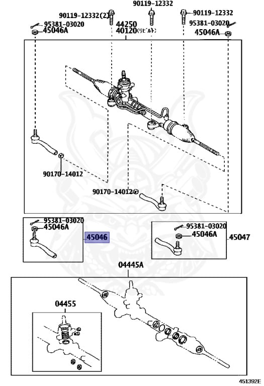 Toyota - Vista - AZV50 - 2002 - N200G TYPE - SEDAN - 1AZFSE