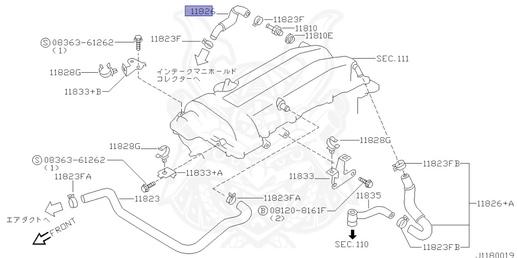 Nissan - Silvia - S14 - 1998 - QS - HARDTOP(K) - MANUAL TRANSMISSION(MT) - TWO WHEELS STEERING(2WS) - SR20DE