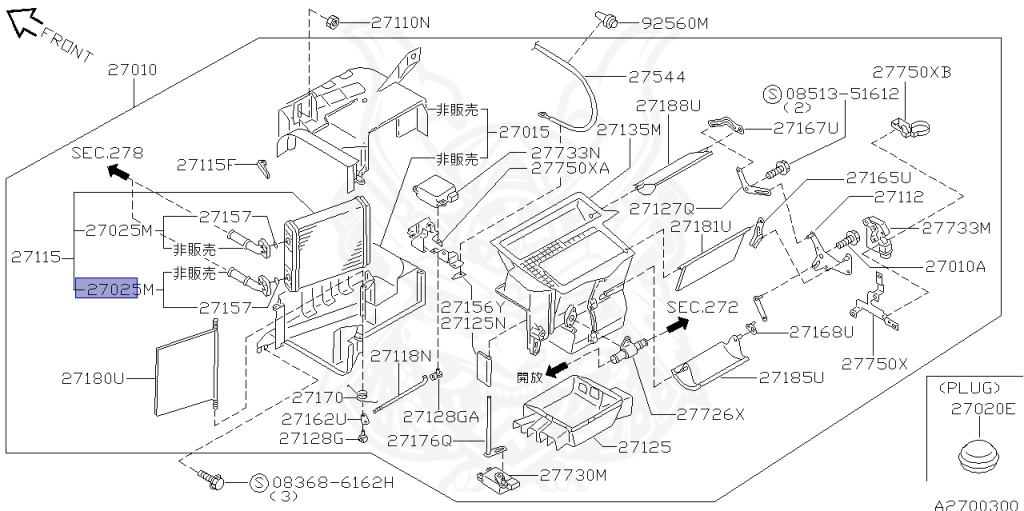 Nissan - Silvia - S14 - 1997 - QS - HARDTOP(K) - AUTOMATIC TRANSMISSION(AT) - FOUR WHEELS STEERING(4WS) - SR20DE