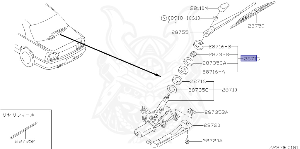 Nissan - Skyline - R34 GT - HR34 - 1998 - 20GT - 2 door hard top (2K) - AUTOMATIC-FLOOR SHIFT(AT.F4) - High cast, 2-link (IRS.2WD) - RB20DE