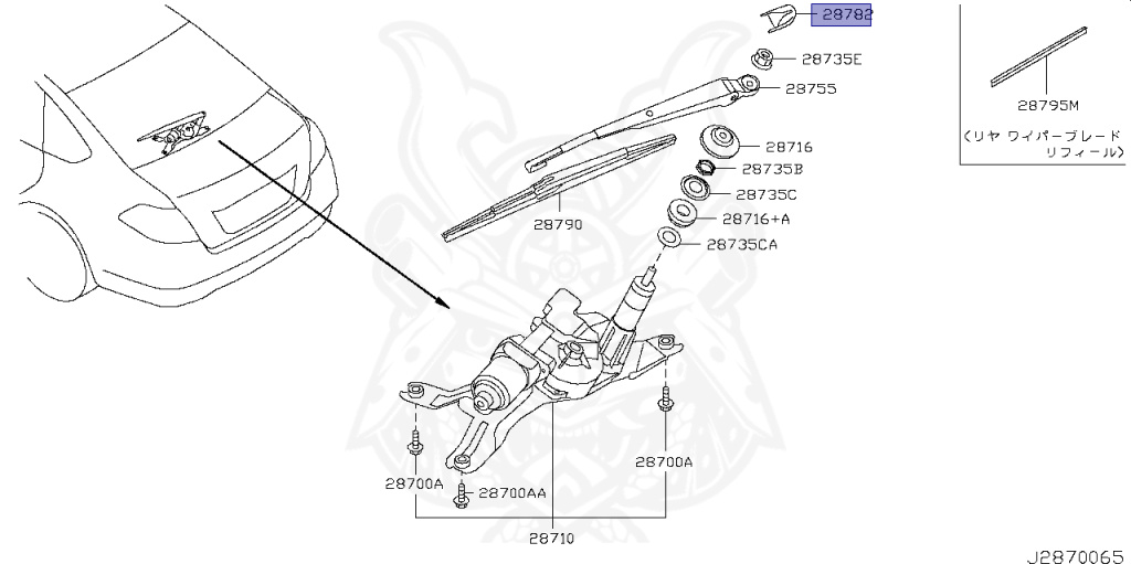 Nissan - Teana - J32 - 2013 - 350XV GRADE - SEDAN(SED) - 2 WHEEL DRIVE(2WD) - CVT(CVT) - VQ35DE