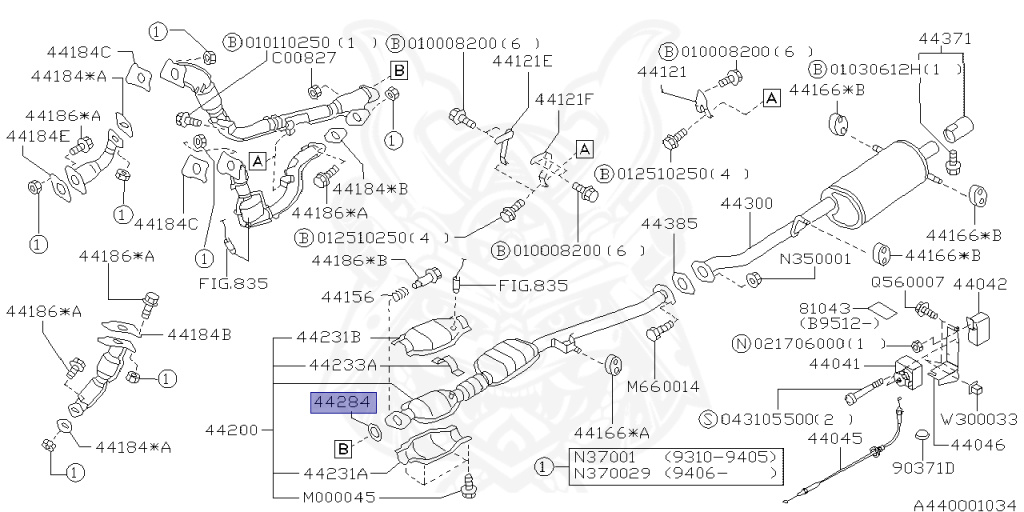 Subaru - Legacy Touring Wagon - BG5 - Jan-1993 - GT - Wagon - F4WD - Automatic transmission - Right hand - BG5
