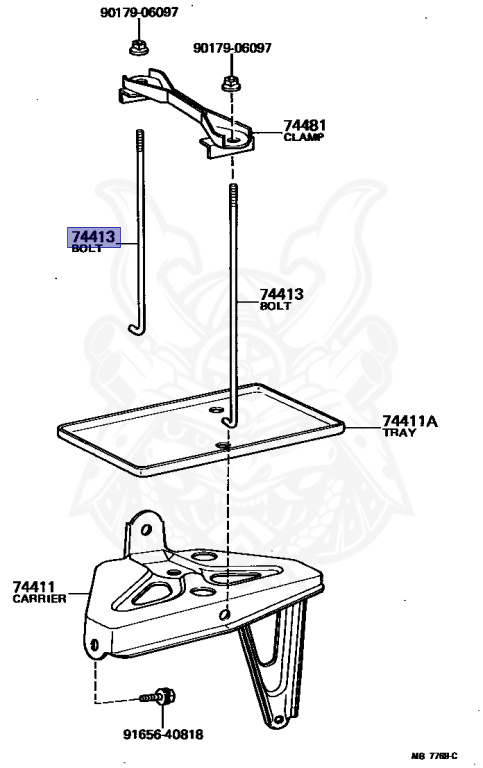 Toyota - Starlet - KP61 - 1980 - SE TYPE - 3-DOOR - Manual - 4KU