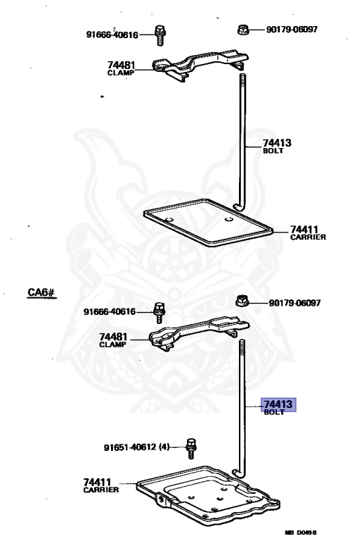 Toyota - Carina - CA60 - 1983 - SE TYPE - SEDAN - Automatic - 1C