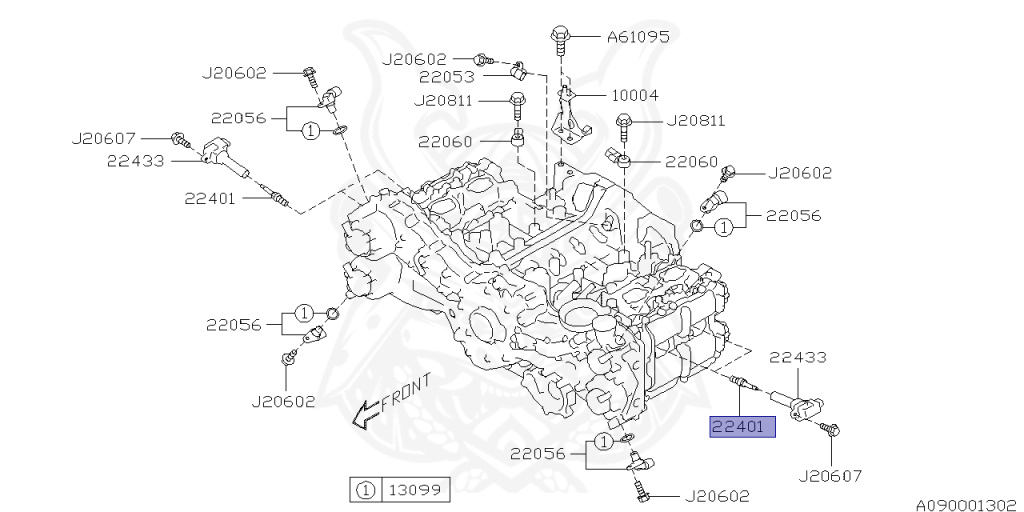 Subaru - Levorg - VM4 - Jan-2014 - Dec-2015 - GT - Wagon - 4W - Torque converter type double-header transmission - Right hand - FB16