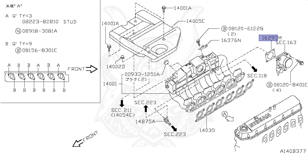Nissan - Safari - Y61 - 1998 - GR TYPE - WAGON(W) - AUTOMATIC TRANSMISSION(AT) - TB45E
