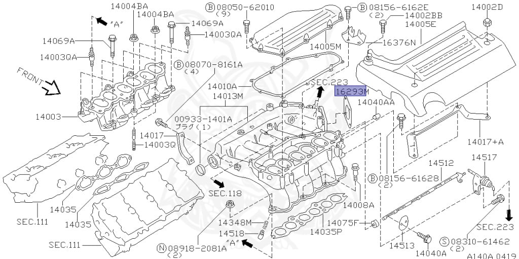 Nissan - Cefiro - A32 - 1998 - Excimo - SEDAN(S) - MANUAL TRANSMISSION(MT) - VQ20DE