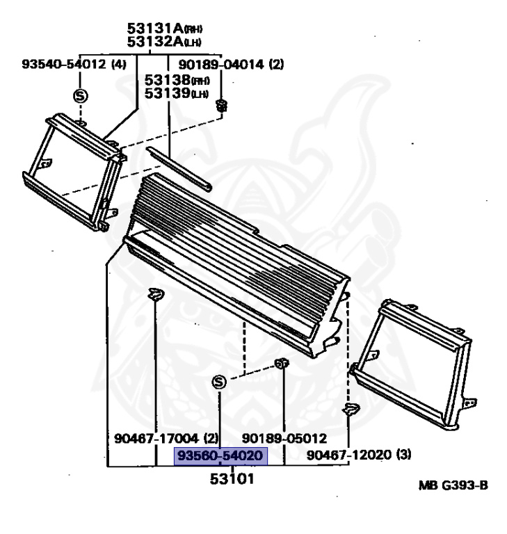 93560-54020 - Toyota - ** Std Part - Nengun Performance