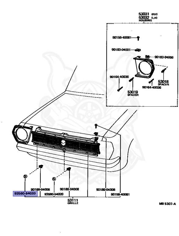 93560-54020 - Toyota - ** Std Part - Nengun Performance