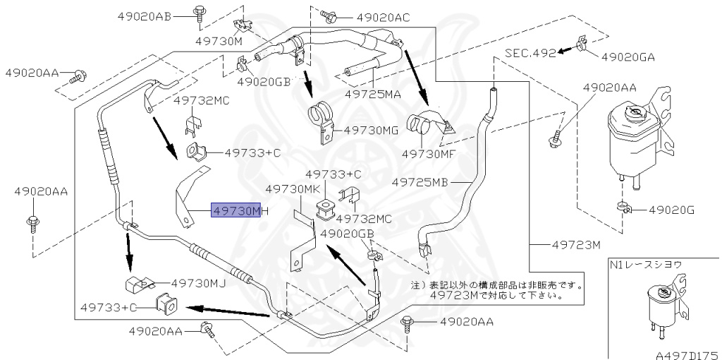 Nissan - Skyline GT-R - BNR34 - 2002 - GT-R V Spec-2 - 2-door hardtop (2K) - MANUAL MISSION 6-SPEED(MT.F6) - Hi-Cas 4-Link (HI.4WD) - RB26DETT