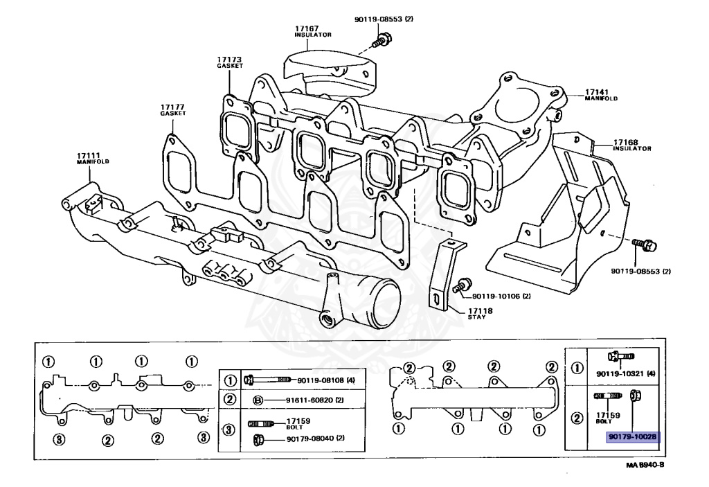 90179-08025 - Toyota - Nut - Nengun Performance