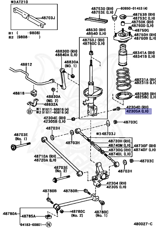 Toyota - Carina - AT212 - 1997 - TI TYPE - Manual - 5AFE