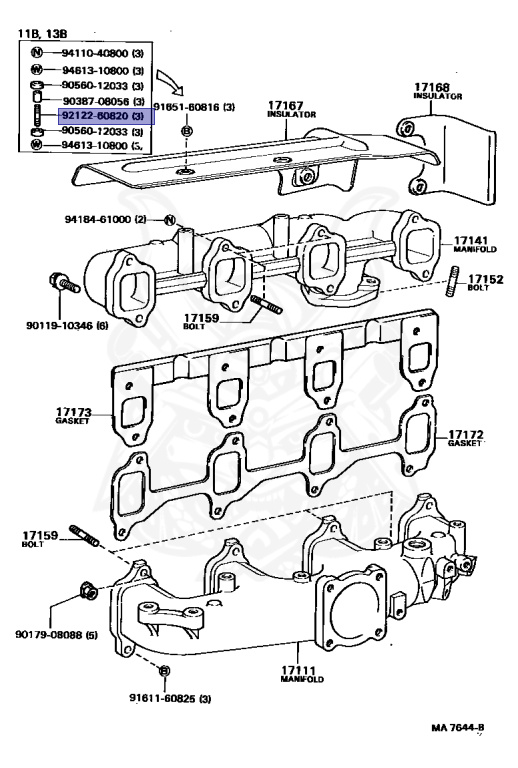 Toyota - Dyna - BU62H - 1985 - TRUCK(PICKUP):TR TYPE - Manual - 13B
