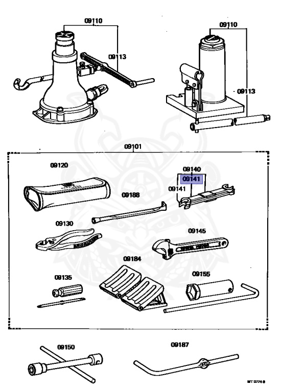 Toyota - Dyna - BU20 - 1978 - TRUCK(PICKUP):TR TYPE - Manual - B