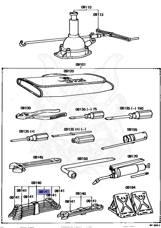 Toyota - Land Cruiser - BJ40 - 1976 - SOFTTOP (TARPAULIN CANVASTOP OR VINYLTOP) - Manual - B