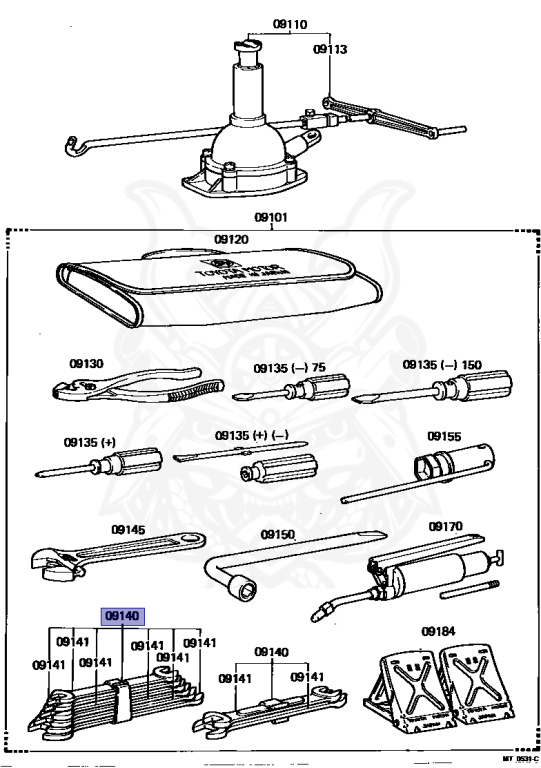 Toyota - Land Cruiser - BJ41 - 1979 - SOFTTOP (TARPAULIN CANVASTOP OR VINYLTOP) - Manual - 2B