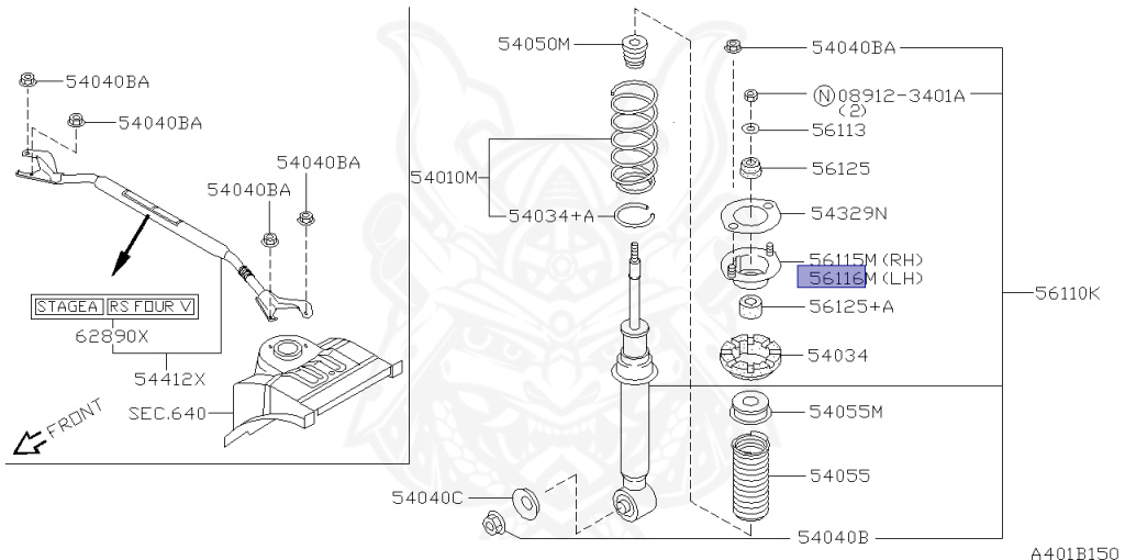 Nissan - Stagea - WC34 - 1999 - 25TX-FOUR - WAGON(W) - 4 WHEEL DRIVE(4WD) - AUTOMATIC TRANSMISSION(AT) - RB25DET