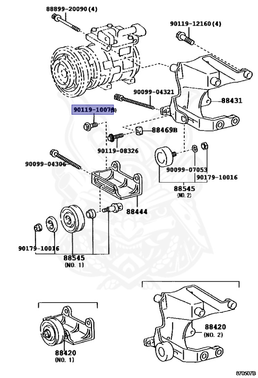 Toyota - Hiace - LH113V - 1989 - DX TYPE - 5-DOOR - Manual - 3L