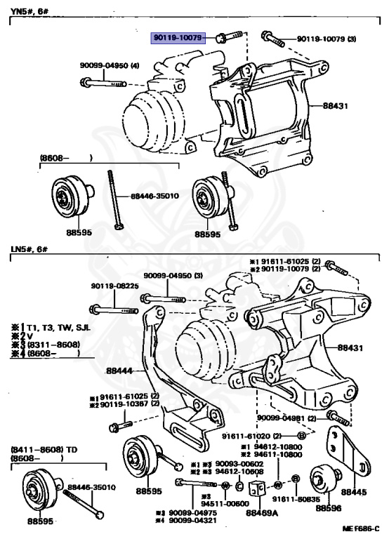 Toyota - Hilux - LN65 - 1983 - SR TYPE - LOW DECK,PICKUP(STANDARD DECK 1-SIDE OPEN) - Manual - 2L