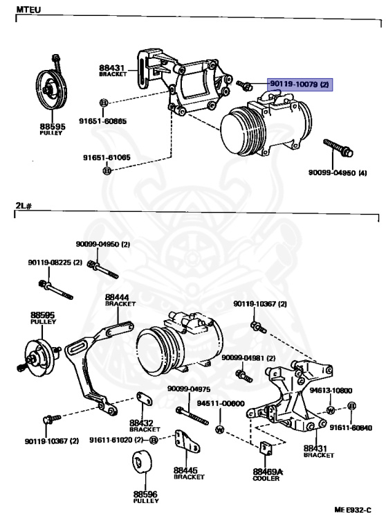 Toyota - Mark 2 - LX70 - 1988 - GL TYPE - SEDAN - Automatic - 2LT