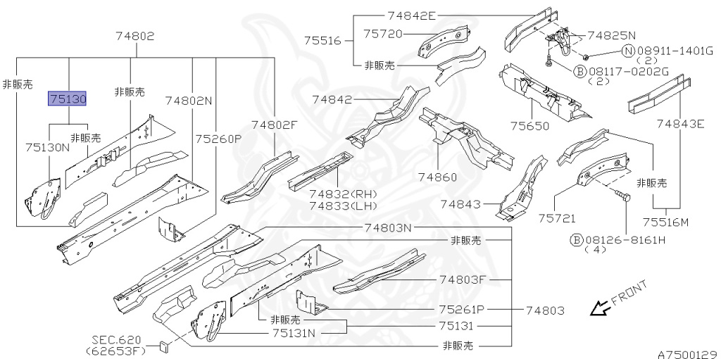 Nissan - Silvia - S14 - 1995 - KS - HARDTOP(K) - MANUAL TRANSMISSION(MT) - TWO WHEELS STEERING(2WS) - SR20DET