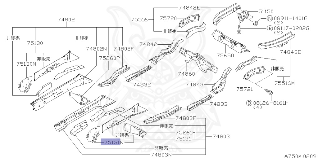 Nissan - Silvia - S15 - 1999 - SPEC R - HARDTOP(K) - MANUAL MISSION 6-SPEED(MT.F6) - TWO WHEELS STEERING(2WS) - SR20DET